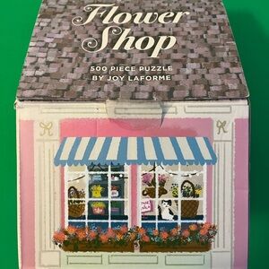 Galison Flower Shop 500 Piece Jigsaw Puzzle